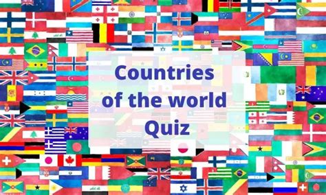 15 min country quiz.